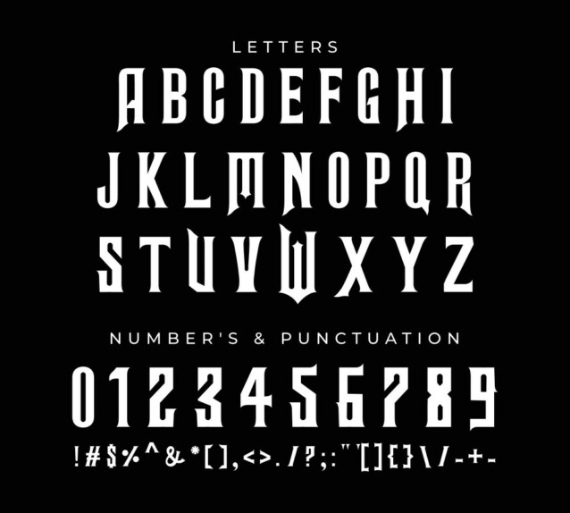 Wicked Font Hollow