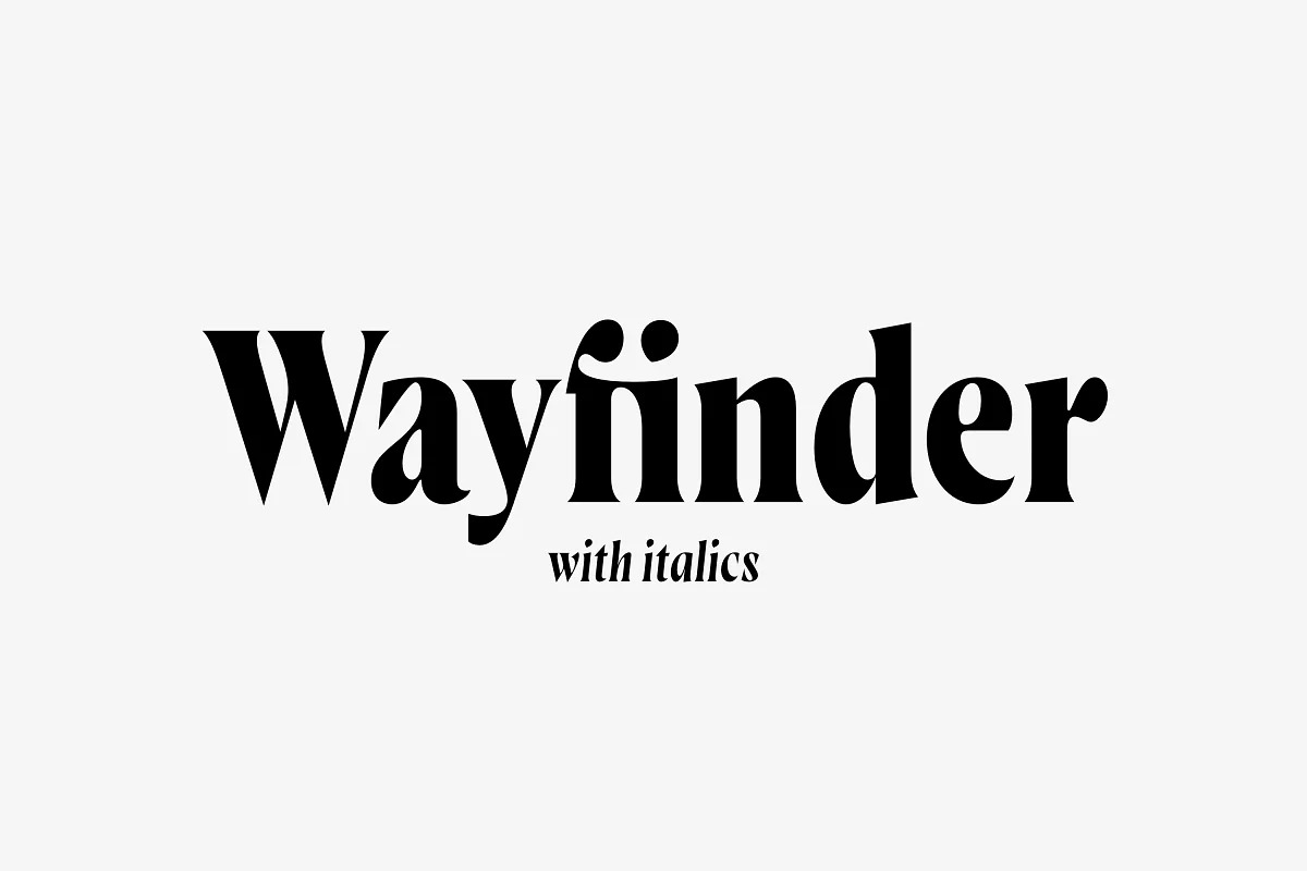 FSP DEMO - Wayfinder CF Bold