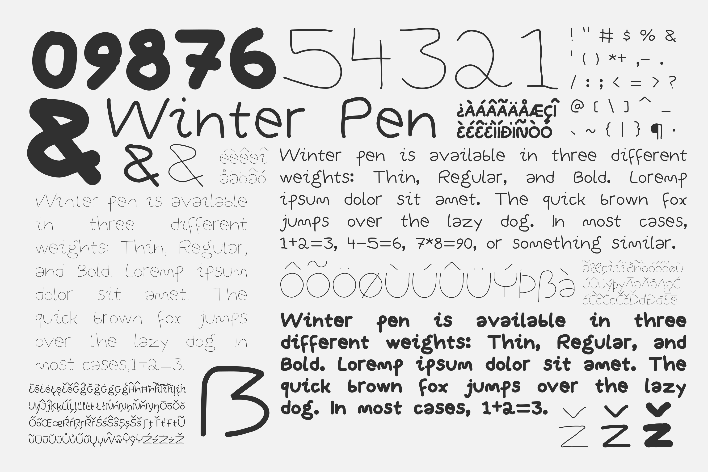 Winter Pen