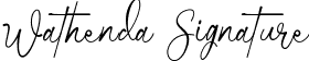 Wathenda Signature