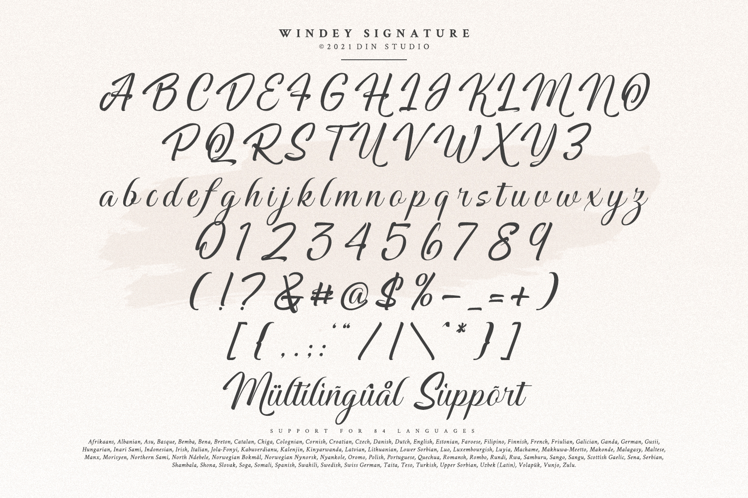 Windey Signature personal use