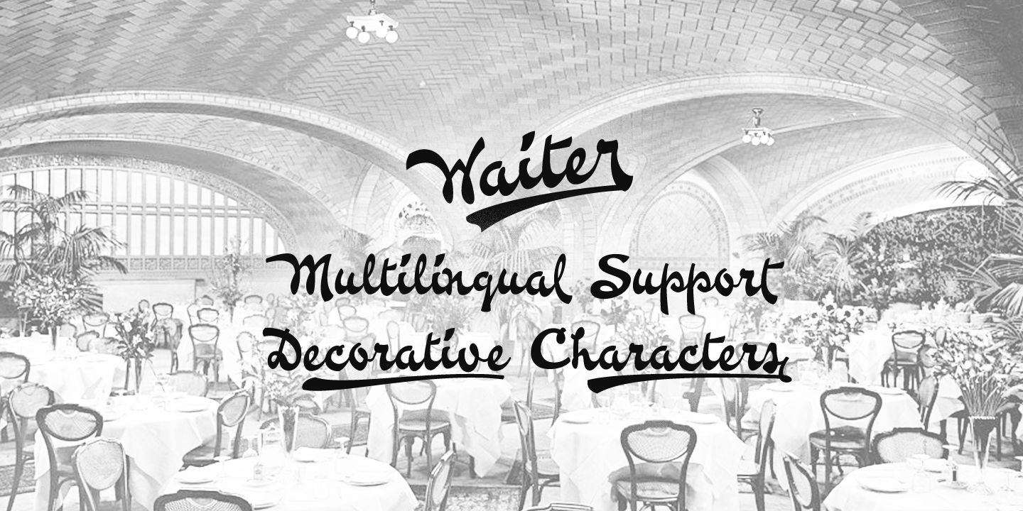 Waiter PERSONAL USE ONLY