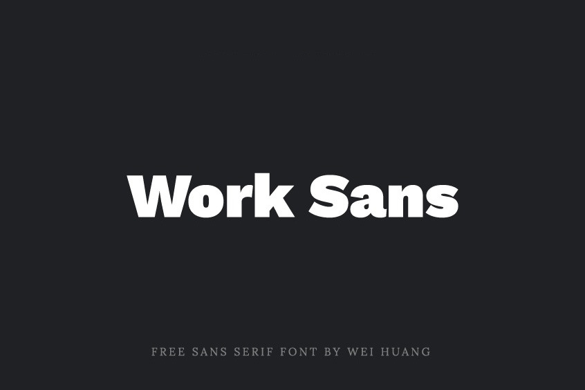 Work Sans Black