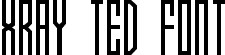 Xray Ted Font