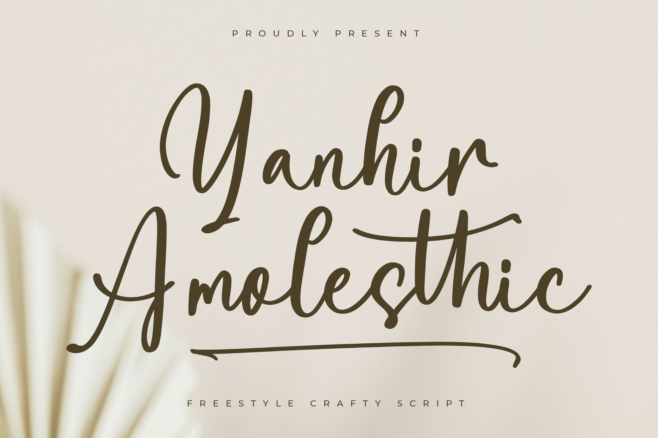 Yanhir Amolesthic DEMO VERSION