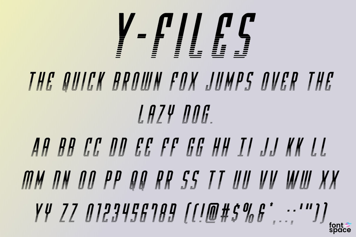 Y-Files Bold Compact