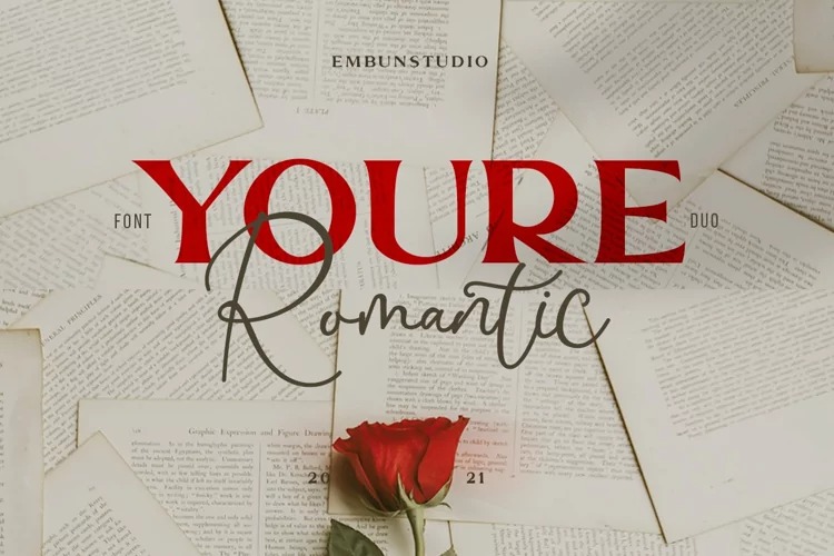 Youre Romantic Serif