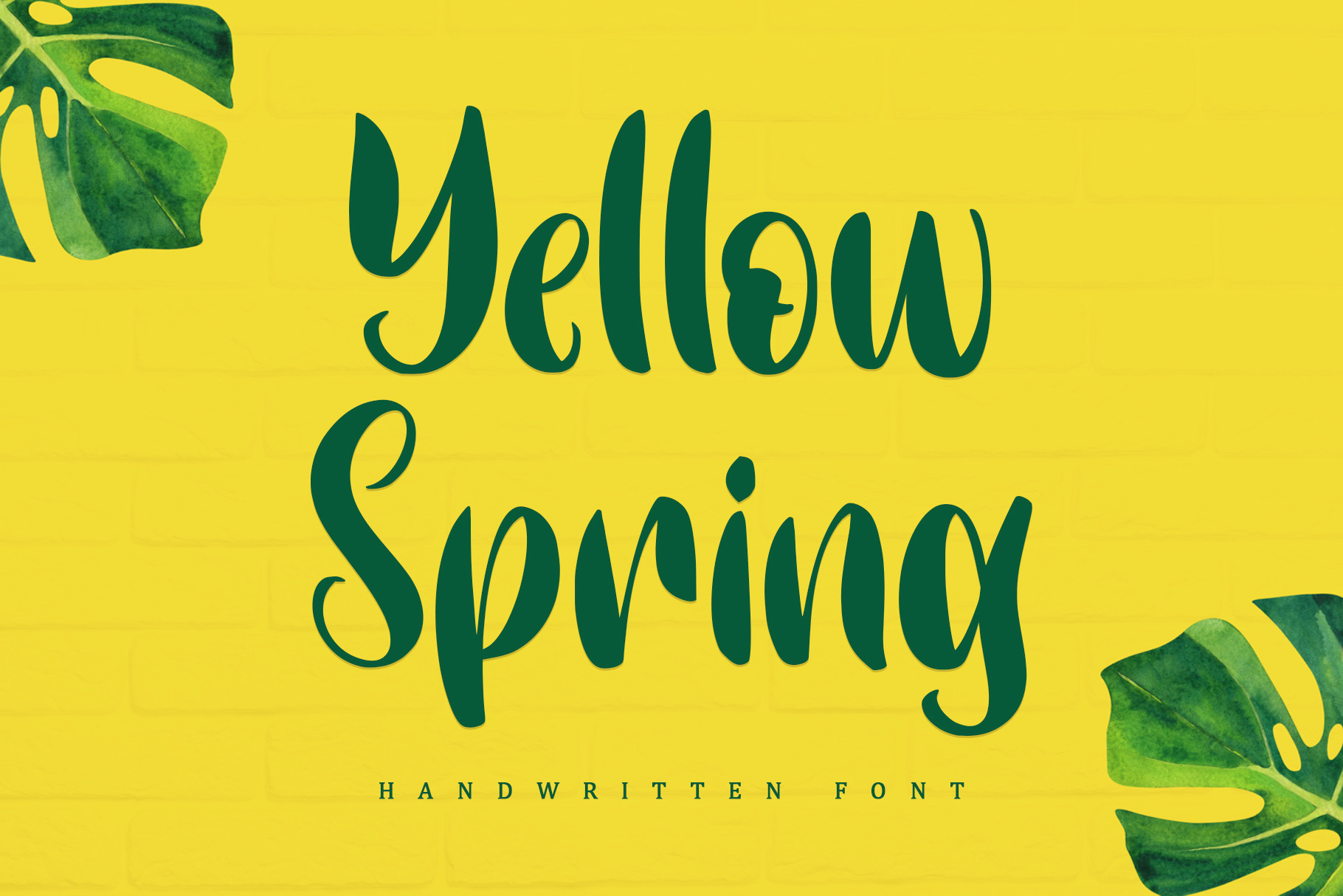 Yellow Spring - Personal Use