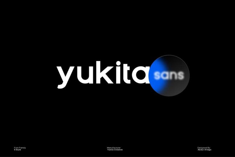 Yukita Sans Black