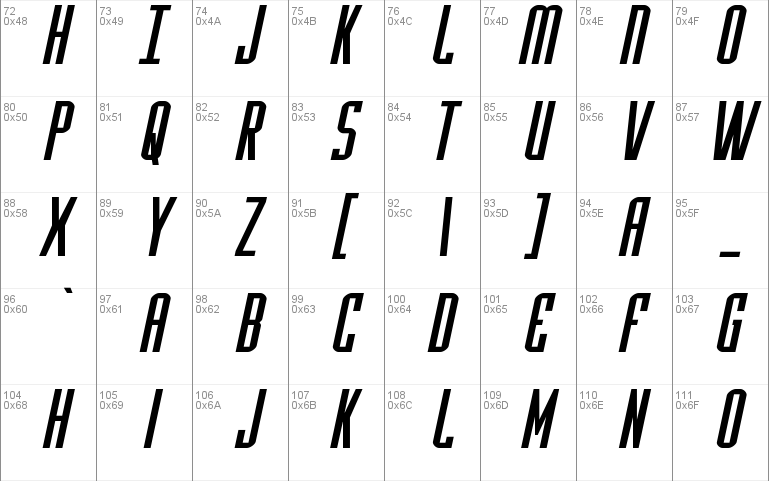 Y-Files Expanded Italic