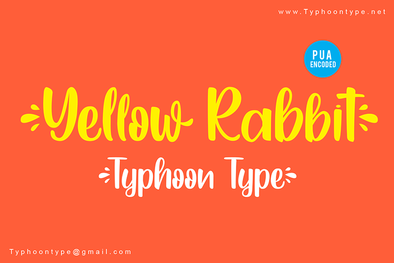 Yellow Rabbit - Personal Use