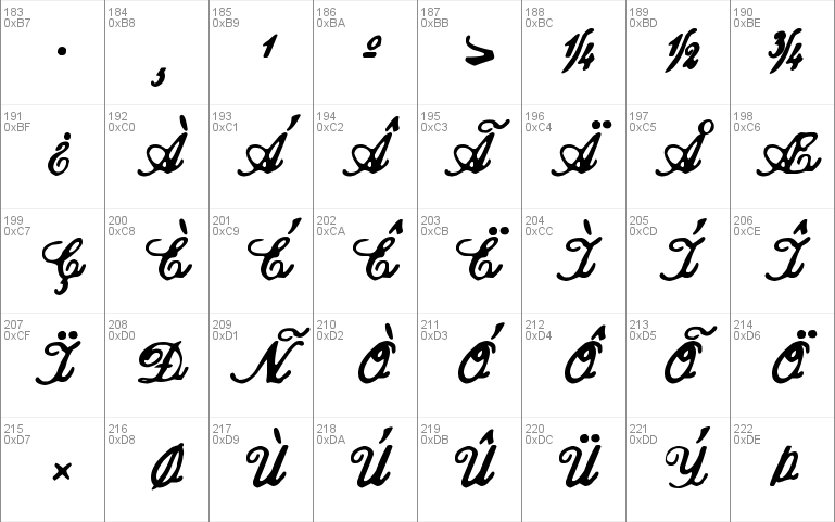 zai Calligraphy Script Handwritten