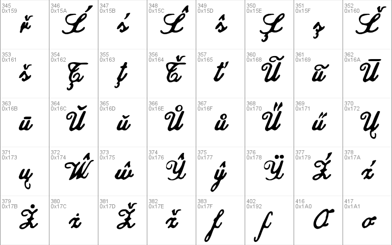 zai Calligraphy Script Handwritten