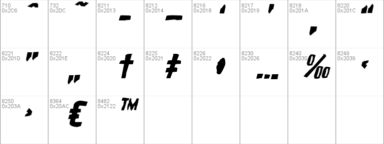 Zakenstein Expanded Italic