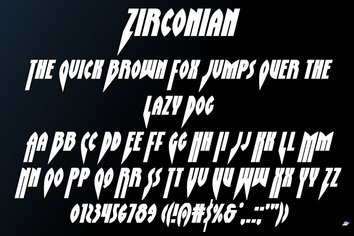Zirconian Expanded Italic