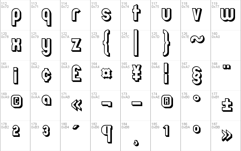 Zillah Modern Offset Outline