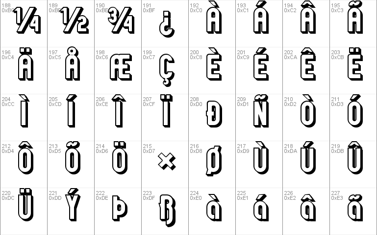 Zillah Modern Offset Outline