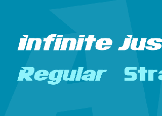 Infinite Justice font